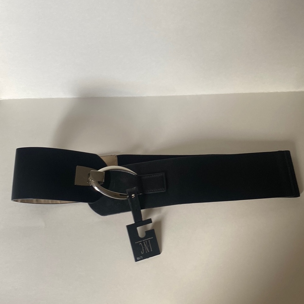 Black Belt with silver buckle
